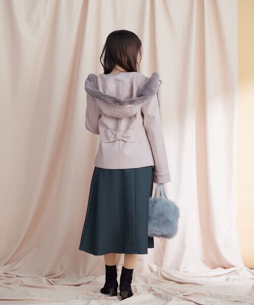 【セール】【洗える】フレアツイードスカート(スカート)|Tiaclasse(ティアクラッセ) 【セール】【洗える】フレアツイードスカート(スカート)|Tiaclasse(ティアクラッセ)