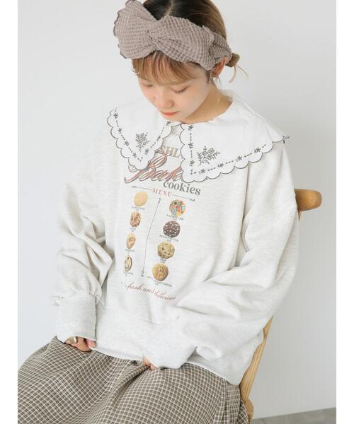 ehka sopo（エヘカソポ）の「刺繍襟ブラウス（シャツ/ブラウス・レディース・キナリ/オフホワイト・F）」の2枚目の写真