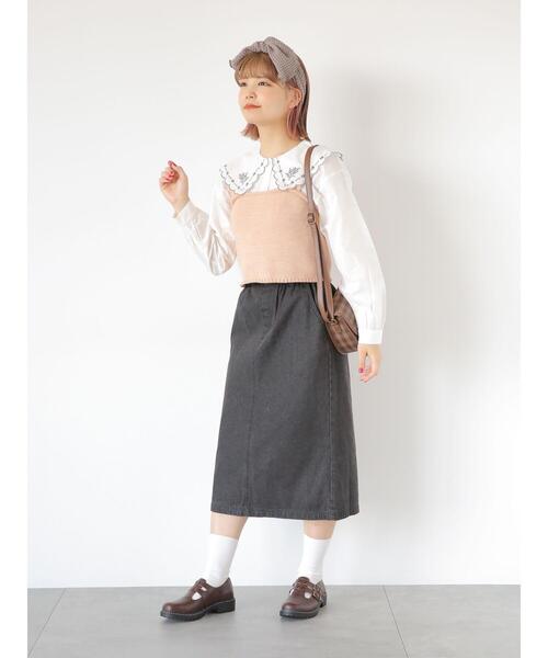 ehka sopo（エヘカソポ）の「刺繍襟ブラウス（シャツ/ブラウス・レディース・キナリ/オフホワイト・F）」の10枚目の写真