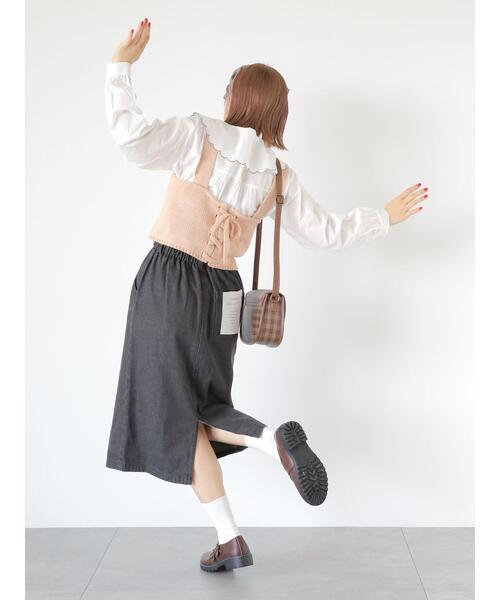 ehka sopo（エヘカソポ）の「刺繍襟ブラウス（シャツ/ブラウス・レディース・キナリ/オフホワイト・F）」の19枚目の写真