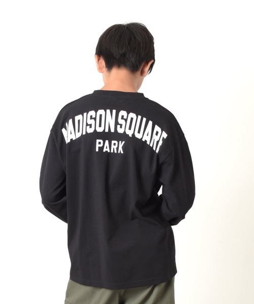 GLAZOS(グラソス)の「【再入荷】【プチプラ】アソートバックプリント長袖Tシャツ(その他トップス・キッズ・オレンジ/インディゴブルー/グレー/ホワイト/イエロー/ブラック・130cm/150cm/160cm/170cm/140cm)」の3枚目の写真