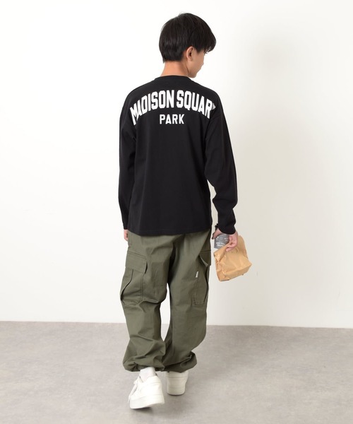 GLAZOS(グラソス)の「【再入荷】【プチプラ】アソートバックプリント長袖Tシャツ(その他トップス・キッズ・オレンジ/インディゴブルー/グレー/ホワイト/イエロー/ブラック・130cm/150cm/160cm/170cm/140cm)」の9枚目の写真