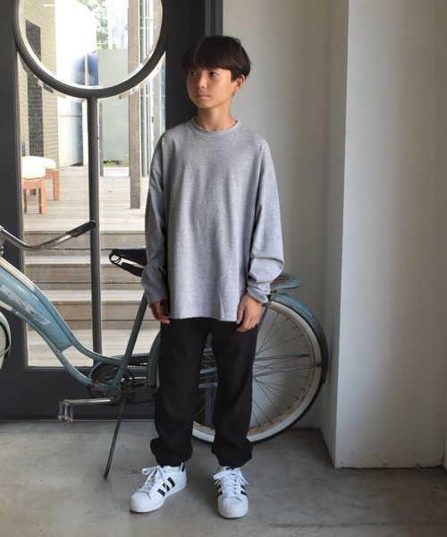 GLAZOS(グラソス)の「【再入荷】【プチプラ】アソートバックプリント長袖Tシャツ(その他トップス・キッズ・オレンジ/インディゴブルー/グレー/ホワイト/イエロー/ブラック・130cm/150cm/160cm/170cm/140cm)」の12枚目の写真