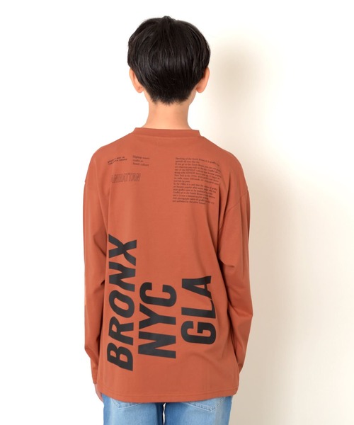 GLAZOS(グラソス)の「【再入荷】【プチプラ】アソートバックプリント長袖Tシャツ(その他トップス・キッズ・オレンジ/インディゴブルー/グレー/ホワイト/イエロー/ブラック・130cm/150cm/160cm/170cm/140cm)」の18枚目の写真