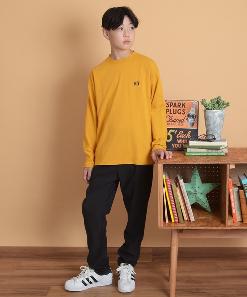 GLAZOS(グラソス)の「【再入荷】【プチプラ】アソートバックプリント長袖Tシャツ(その他トップス・キッズ・オレンジ/インディゴブルー/グレー/ホワイト/イエロー/ブラック・130cm/150cm/160cm/170cm/140cm)」の14枚目の写真