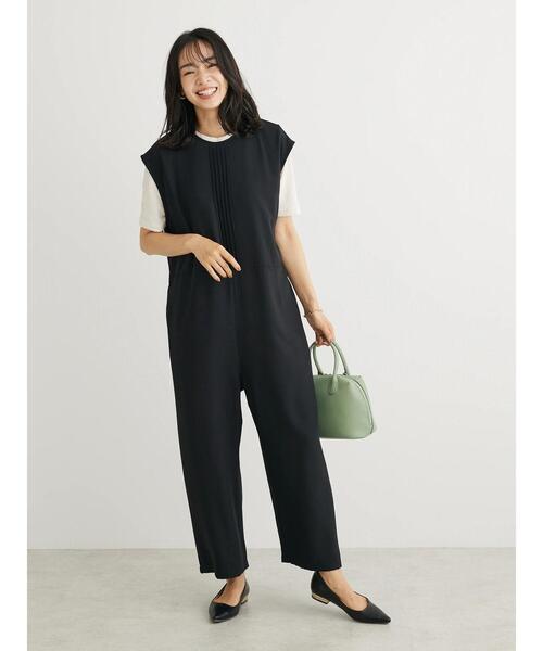 Green　Parks（グリーンパークス）の「・KOSSO　RECOラウンド2WAYボストンバッグ（エコバッグ/サブバッグ・レディース・グレイッシュベージュ/ブラック/グリーン・FREE）」の6枚目の写真