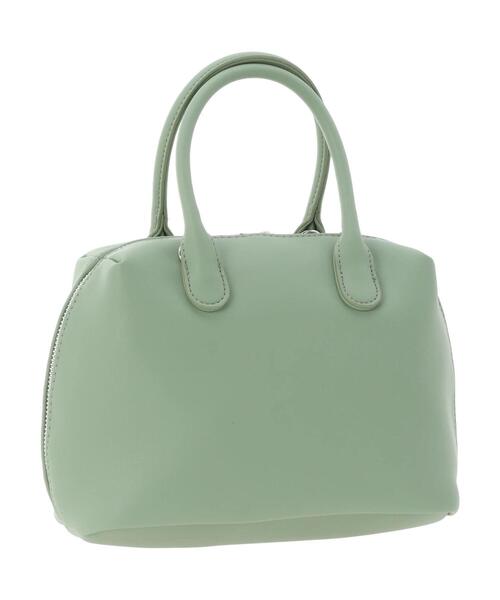 Green　Parks（グリーンパークス）の「・KOSSO　RECOラウンド2WAYボストンバッグ（エコバッグ/サブバッグ・レディース・グレイッシュベージュ/ブラック/グリーン・FREE）」の7枚目の写真