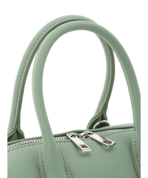 Green　Parks（グリーンパークス）の「・KOSSO　RECOラウンド2WAYボストンバッグ（エコバッグ/サブバッグ・レディース・グレイッシュベージュ/ブラック/グリーン・FREE）」の9枚目の写真