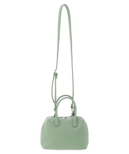 Green　Parks（グリーンパークス）の「・KOSSO　RECOラウンド2WAYボストンバッグ（エコバッグ/サブバッグ・レディース・グレイッシュベージュ/ブラック/グリーン・FREE）」の11枚目の写真