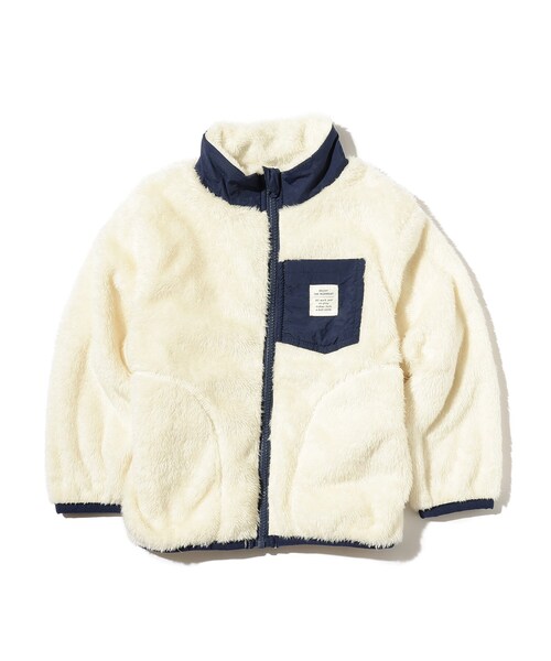 SHOO・LA・RUE（シューラルー）の「◆【110-140cm】アソートボアブルゾン（ブルゾン・キッズ・ブラック/ライトパープル/ブルー系その他6/アイボリー・11/14/12/13）」の2枚目の写真