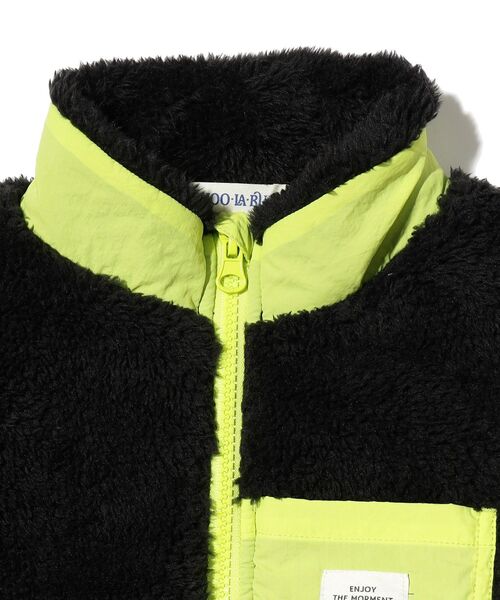 SHOO・LA・RUE（シューラルー）の「◆【110-140cm】アソートボアブルゾン（ブルゾン・キッズ・ブラック/ライトパープル/ブルー系その他6/アイボリー・11/14/12/13）」の7枚目の写真