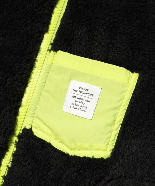 SHOO・LA・RUE（シューラルー）の「◆【110-140cm】アソートボアブルゾン（ブルゾン・キッズ・ブラック/ライトパープル/ブルー系その他6/アイボリー・11/14/12/13）」の11枚目の写真