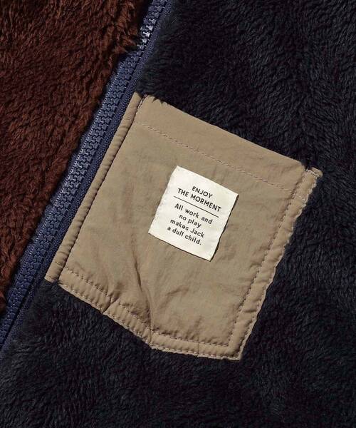 SHOO・LA・RUE（シューラルー）の「◆【110-140cm】アソートボアブルゾン（ブルゾン・キッズ・ブラック/ライトパープル/ブルー系その他6/アイボリー・11/14/12/13）」の18枚目の写真