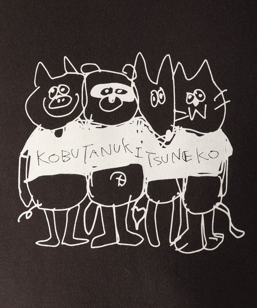 niko and...（ニコアンド）の「オガワナツミコラボプルオーバー（スウェット・メンズ・オフホワイト/チャコール/パープル・MEDIUM/LARGE）」の20枚目の写真