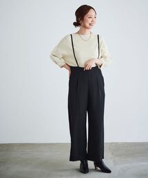 le.coeur blanc | ハイウエストキャミサロペット(その他パンツ)