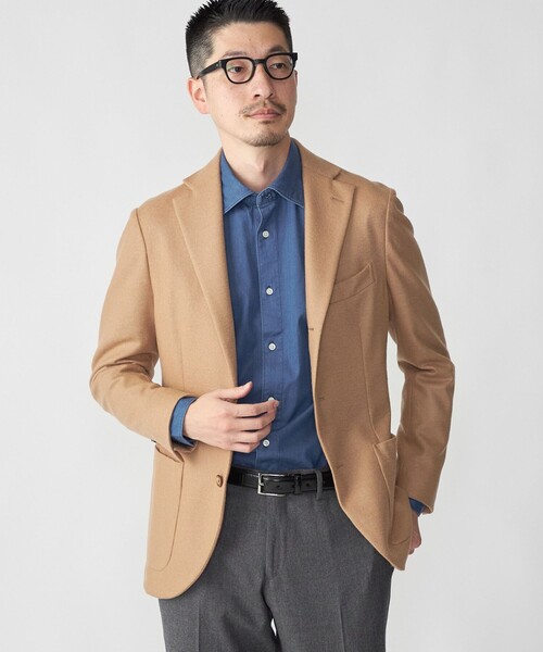 SHIPS(シップス)の「SHIPS: ウォッシュド インディゴ 無地 シャツ(シャツ/ブラウス・メンズ・ネイビー・X-LARGE/LARGE)」の11枚目の写真