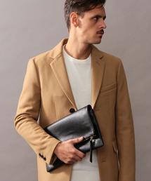 BEAUTY&YOUTH UNITED ARROWS | BY スムース レザー クラッチバッグ(クラッチバッグ)