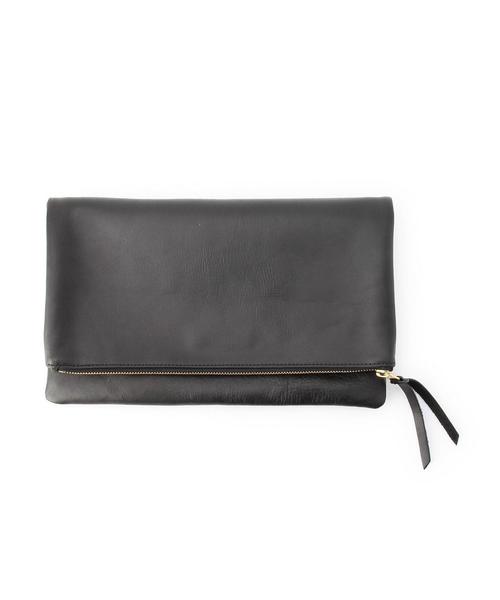 BEAUTY&YOUTH UNITED ARROWS（ビューティーアンドユースユナイテッドアローズ）の「BY スムース レザー クラッチバッグ◆（クラッチバッグ・メンズ・ブラック・フリー）」の9枚目の写真