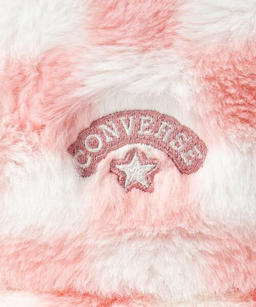 CONVERSE(コンバース)の「コンバースチェックメトロハット(ハット・キッズ・ブラック/ピンク系・00)」の7枚目の写真