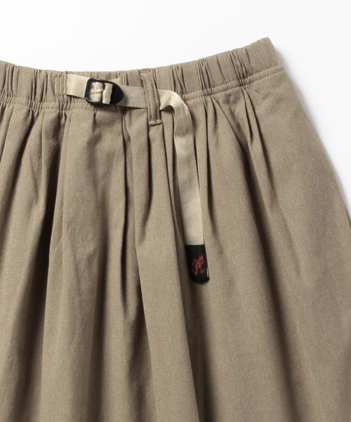 Gramicci（グラミチ）の「GRAMICCI / ネル フレアスカート（スカート・レディース・グレー/ベージュ/ストライプ・ONE SIZE）」の11枚目の写真