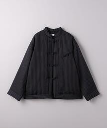 TOGA | ＜TOGA＞チョークストライプ パディング チャイナジャケット(その他アウター)