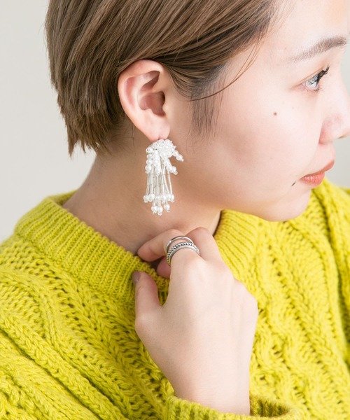 KBF（ケイビーエフ）の「パールピアス（ピアス（両耳用）・レディース・ゴールド/シルバー・ONE）」の3枚目の写真