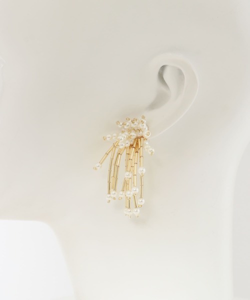 KBF（ケイビーエフ）の「パールピアス（ピアス（両耳用）・レディース・ゴールド/シルバー・ONE）」の10枚目の写真