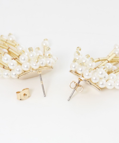 KBF（ケイビーエフ）の「パールピアス（ピアス（両耳用）・レディース・ゴールド/シルバー・ONE）」の11枚目の写真