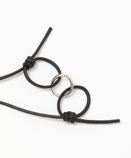 HARE(ハレ)の「ラメフリンジショッパーバッグ(HARE)(ショルダーバッグ・レディース・ガンメタ/ブラック・FREE)」の9枚目の写真