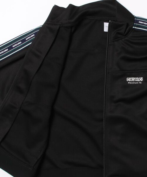 GROOVY COLORS（グルービーカラーズ）の「GROOVY トラックジャケット（ブルゾン・キッズ・ブラック・140/130）」の3枚目の写真