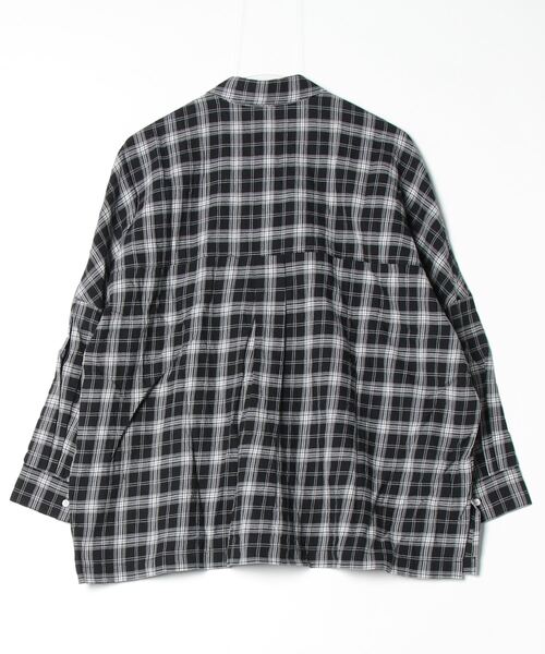 TRANS CONTINENTS（トランスコンチネンツ）の「（Steven Alan）WST0334 PACIFIC SHIRT C094（シャツ/ブラウス・レディース・ブラック・S）」の2枚目の写真