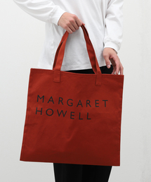 ✨希少色✨マーガレットハウエル トートバッグ オールレザー A4 肩掛け ロゴ MARGARET HOWELL idea(マーガレット・ハウエル アイデア) Big