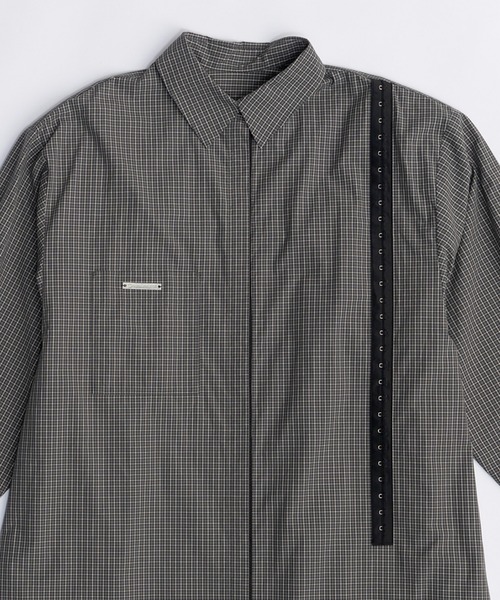 PRANK PROJECT（プランクプロジェクト）の「マキシシャツドレス / Maxi Shirt Dress（シャツワンピース・レディース・ホワイト/マルチ・FREE）」の17枚目の写真