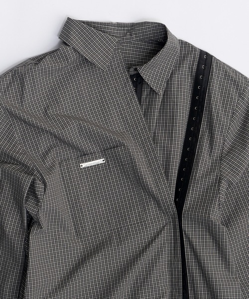 PRANK PROJECT（プランクプロジェクト）の「マキシシャツドレス / Maxi Shirt Dress（シャツワンピース・レディース・ホワイト/マルチ・FREE）」の20枚目の写真