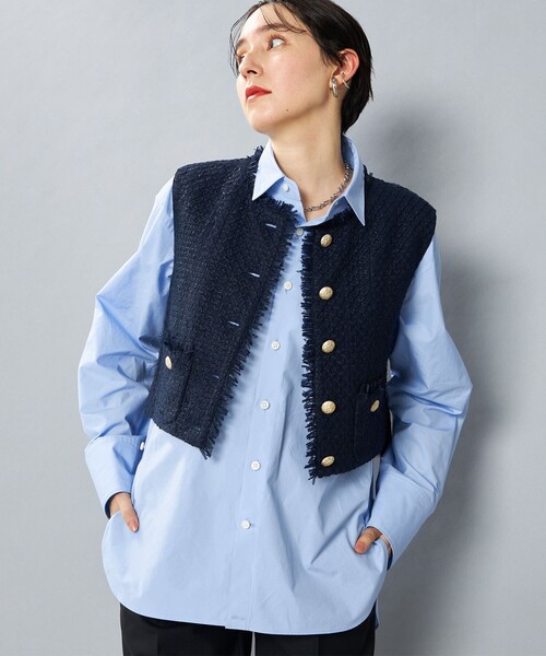 NOLLEY'S（ノーリーズ）の「NMPプレミアムツイードジレ（ベスト）」 - WEAR