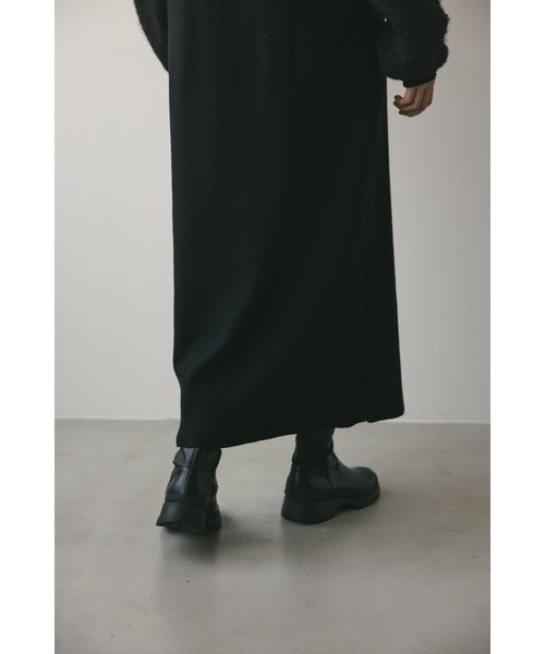 STYLEMIXER(スタイルミキサー)の「ブークレスリーブニットワンピース(ワンピース・レディース・ライトベージュ/ブラック・SMALL/MEDIUM)」の10枚目の写真