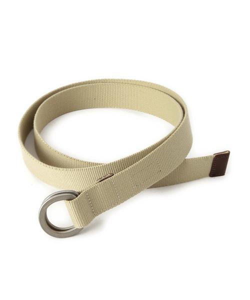 green label relaxing(グリーンレーベルリラクシング)の「SOLID RING ベルト 30(ベルト・メンズ・ブラック/ベージュ/オリーブ/ネイビー・フリー)」の3枚目の写真