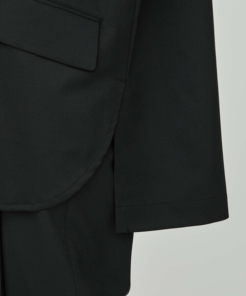 UJOH（ウジョー）の「【UJOH/ウジョー】《STUDIOUS別注》サコッシュ付きシャツジャケット（シャツ/ブラウス・レディース・ブラック/グレー・2）」の16枚目の写真
