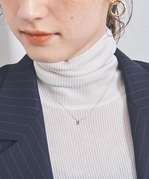 UNITED ARROWS（ユナイテッドアローズ）の「K10 ナンバー ネックレス