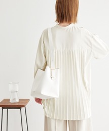 ROPE' PICNIC | easy warmバックプリーツシャツブラウス(シャツ/ブラウス)