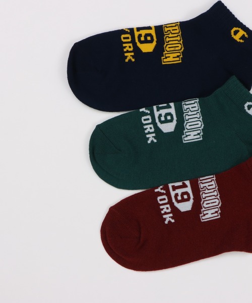Champion(チャンピオン)の「【Champion/チャンピオン】キッズ 【3足組】スニーカーインソックス(ソックス/靴下・キッズ・その他・FREE)」の2枚目の写真