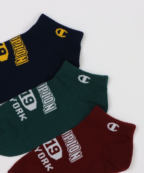 Champion(チャンピオン)の「【Champion/チャンピオン】キッズ 【3足組】スニーカーインソックス(ソックス/靴下・キッズ・その他・FREE)」の3枚目の写真