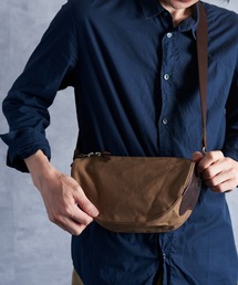 Butler Verner Sails バトラーバーナーセイルズ / Paraffin x genuine leather shoulder パラフィン×本革ショルダーバッグ / JA-0637-33