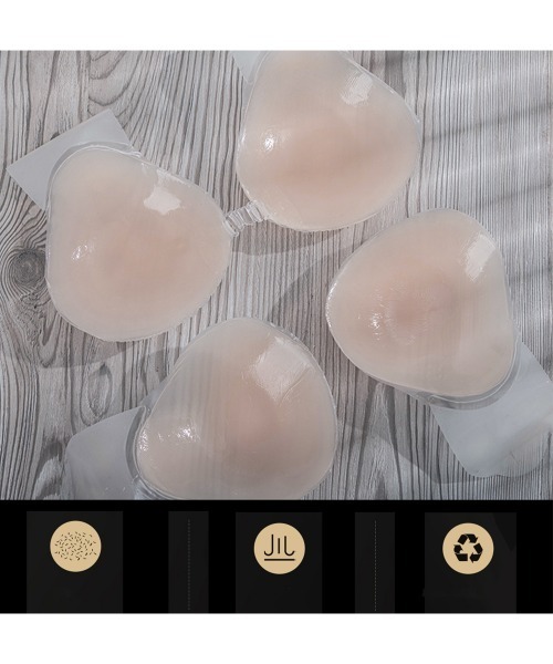 Miniministore（ミニミニストア）の「シリコンブラ ストラップレス 粘着ブラ（ブラジャー・レディース・ライトベージュ・FREE）」の10枚目の写真