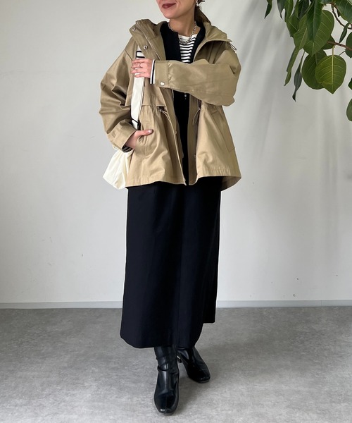 新品 アンディコール ショート丈 コート un dix cors（アンディコール）の「スタンドショートコート