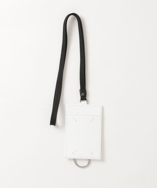 Maison Margiela(メゾンマルジェラ)の「Maison Margiela CARD HOLDER WITH KEY RING AN(その他小物・レディース・ホワイト・FREE)」の2枚目の写真