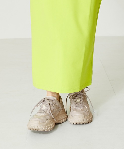 ORiental TRaffic（オリエンタルトラフィック）の「変形 ボリュームソール スニーカー OT3734 厚底 ボリュームソール（スニーカー・レディース・ブラック/グレー/ピンク・41/40/39/37/36/35/34/38/42）」の20枚目の写真