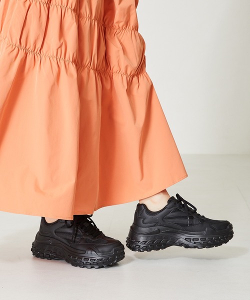 セール】変形 ボリュームソール スニーカー OT3734 厚底