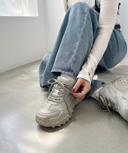 変形ボリュームソール スニーカー 変形ボリュームソールスニーカー/OT3734 – ORIENTALTRAFFIC