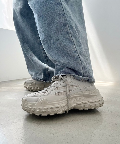 セール】変形 ボリュームソール スニーカー OT3734 厚底